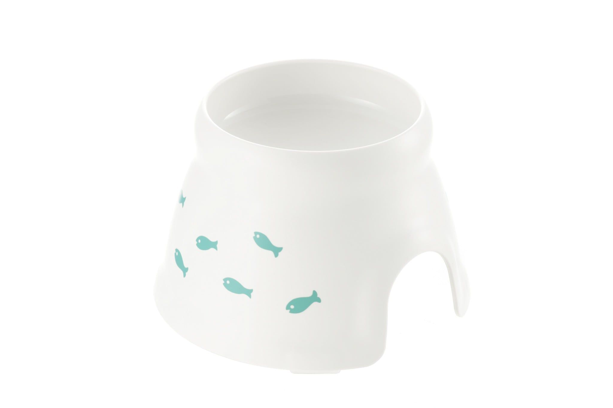  Chén đựng thức ăn cho mèo đế cao Richell 