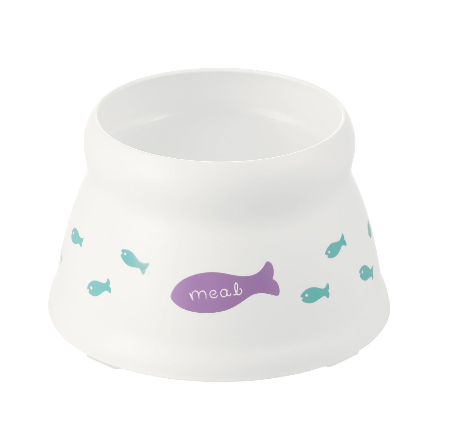  Chén đựng thức ăn cho mèo đế cao Richell 