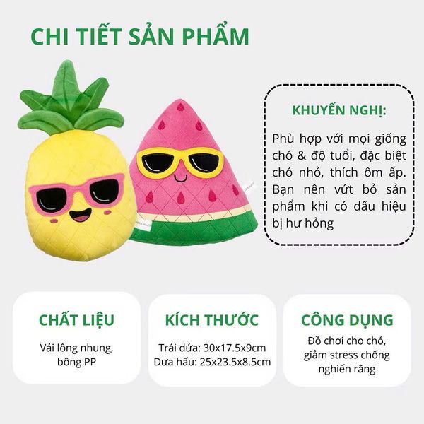  Đồ chơi series mùa hè cho cún 