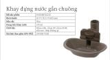  Khay đựng nước gắn chuồng size M Richell 