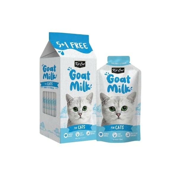  Sữa dê cho mèo KitCat không Lactose 