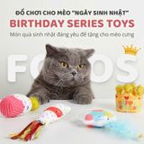  Đồ chơi bánh sinh nhật cho mèo Fofos 