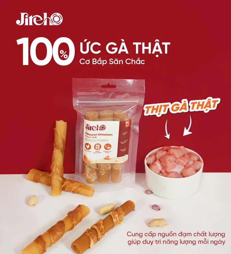  Que cuộn Gà & Đậu phộng JirehO 