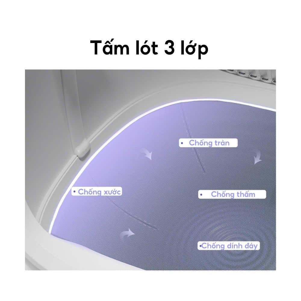  Máy dọn vệ sinh mèo HeLiPet Open Top 