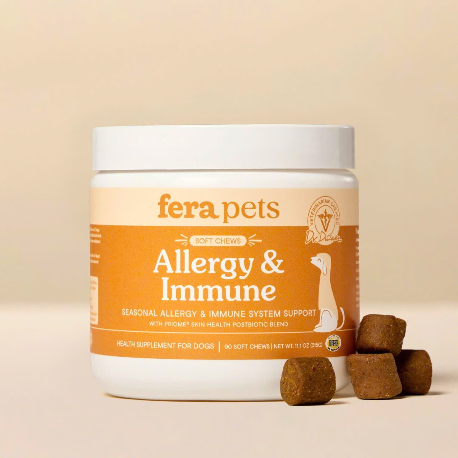  Fera Pets Allergy & Immune For Dogs - Hỗ trợ miễn dịch và giảm dị ứng cho chó 