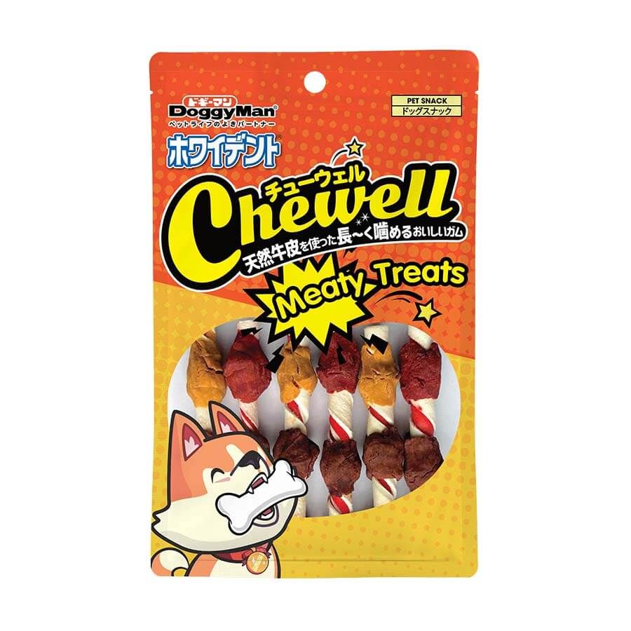  Que da bò cuốn thịt vị gà - vịt - gan 6 cây DoggyMan 