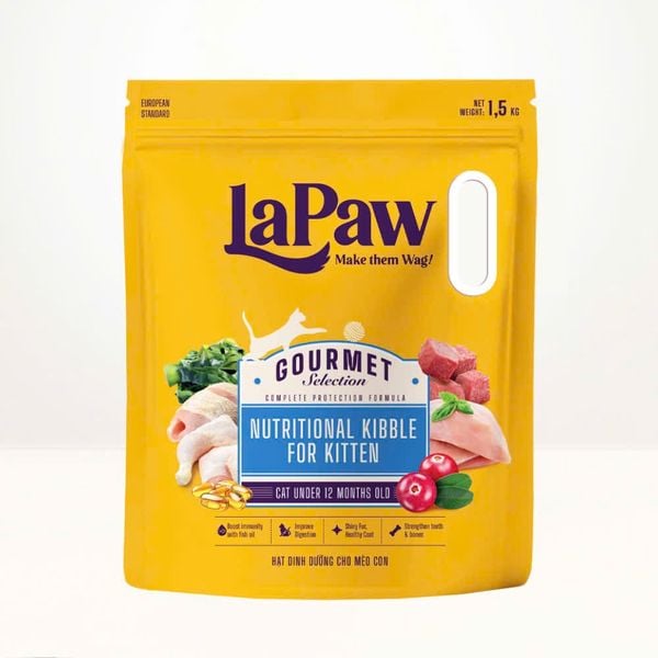  Hạt LaPaw cho mèo 1.5KG 