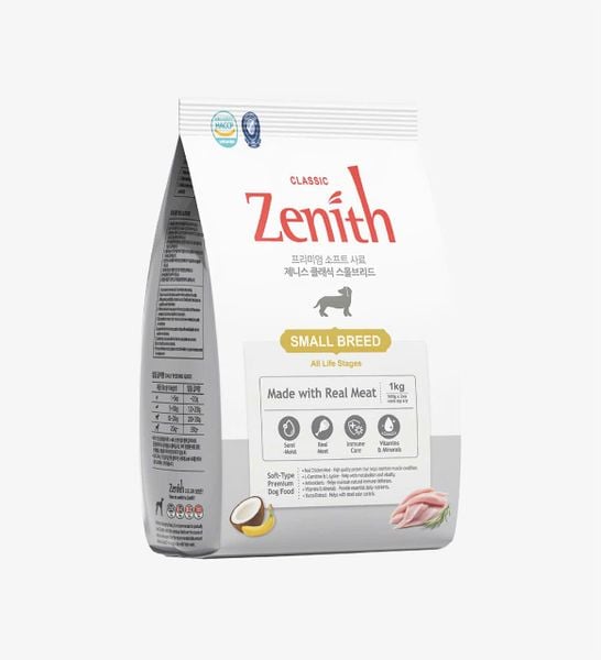  Zenith Classic Small Breed - Thức ăn hạt mềm chó giống nhỏ 