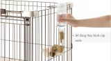  Khay đựng nước gắn chuồng size M Richell 