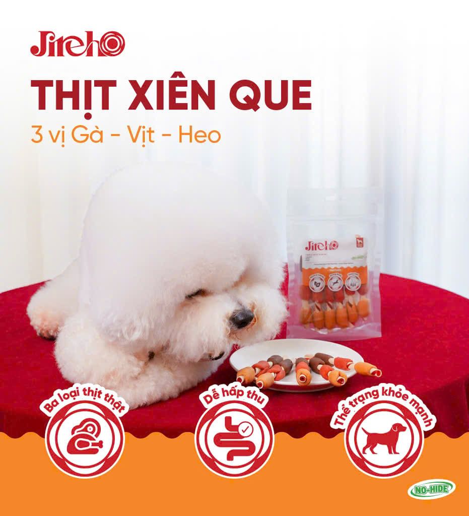  Thịt xiên que JirehO 3 vị: Gà-Vịt-Heo 