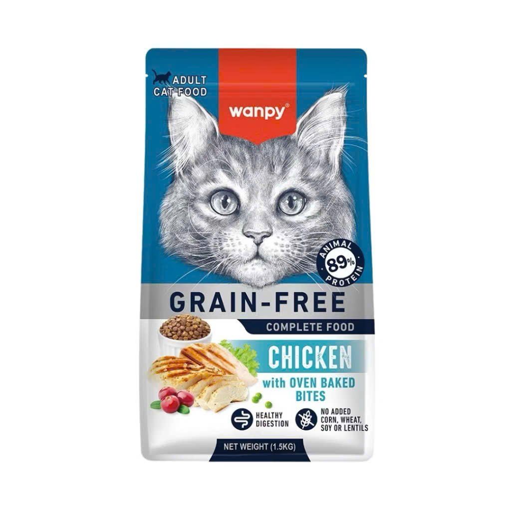  Hạt cho mèo trưởng thành Wanpy Cat Food 1.5KG 
