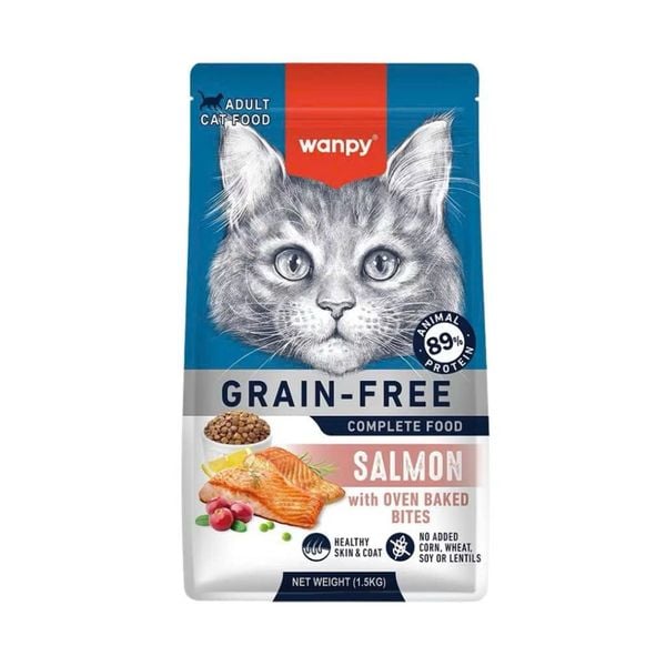  Hạt cho mèo trưởng thành Wanpy Cat Food 1.5KG 