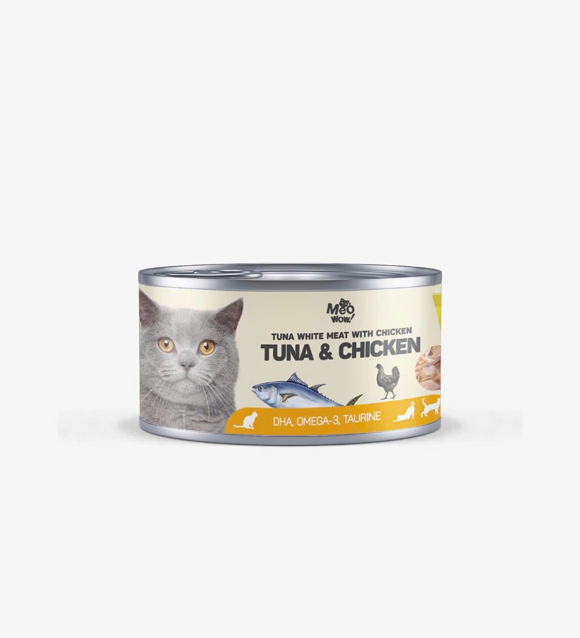  Pate lon Cá ngừ MeoWow! 
