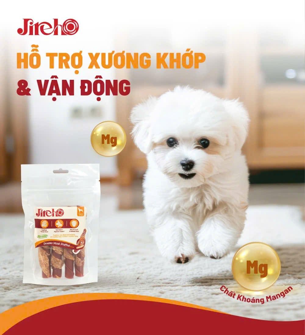  Que xoắn nhân thịt heo quấn gà JirehO 