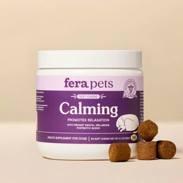  Fera Pets Calming Soft Chews - Hỗ Trợ Giảm Căng Thẳng Cho Thú Cưng 