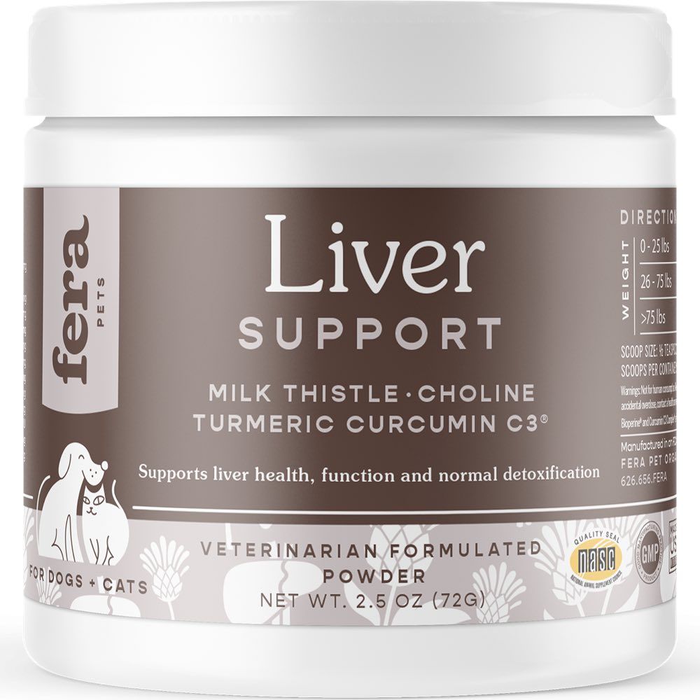  Fera Pets Liver Support – Hỗ Trợ Gan Cho Chó & Mèo 