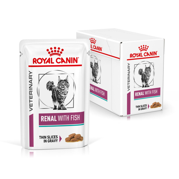  Pate Mèo Royal Canin Renal - Hỗ Trợ Mèo Bệnh Thận Vị Cá 