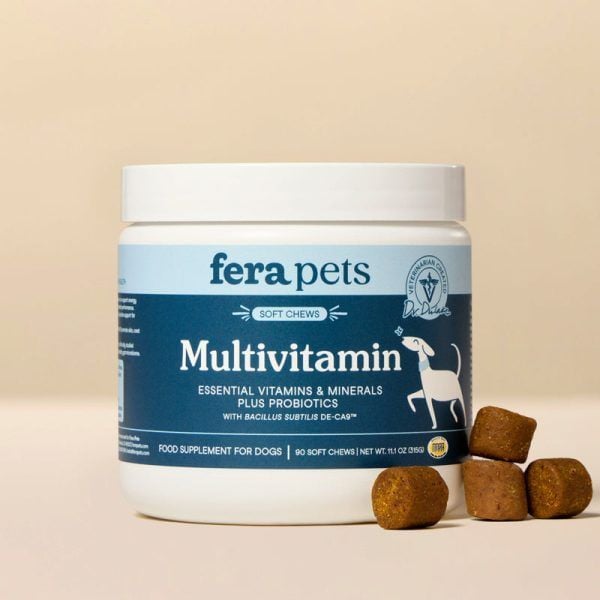 Fera Pets Multivitamin Soft Chews For Dogs - Viên nhai mềm bổ sung vitamin cho chó 
