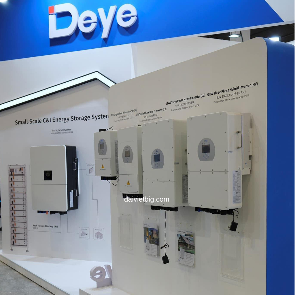 Inverter Hybid Deye 6kW 1 Pha SUN-6K-SG04LP1-EU-SM2