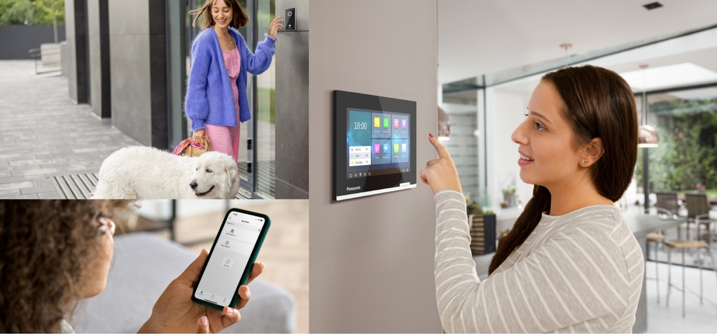 Màn Hình Chuông Cửa Không Dây PANASONIC VL-MC3035BX