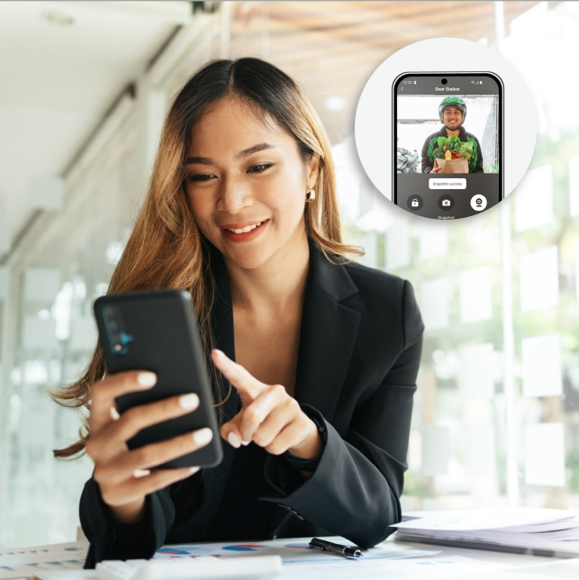 Camera Chuông Cửa Không Dây PANASONIC VL-VC3535BX