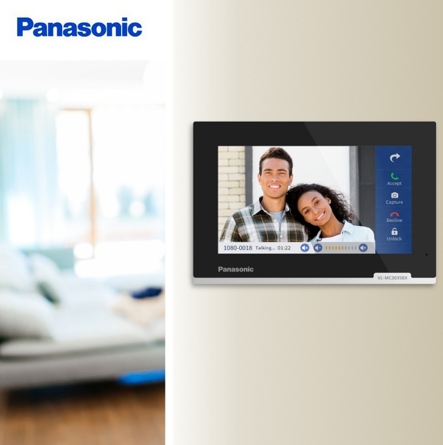 Màn Hình Chuông Cửa Không Dây PANASONIC VL-MC3035BX