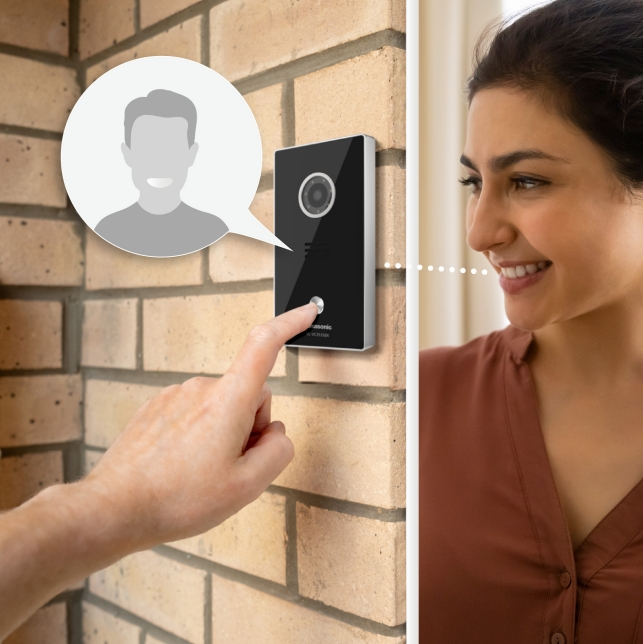 Camera Chuông Cửa Không Dây PANASONIC VL-VC3535BX