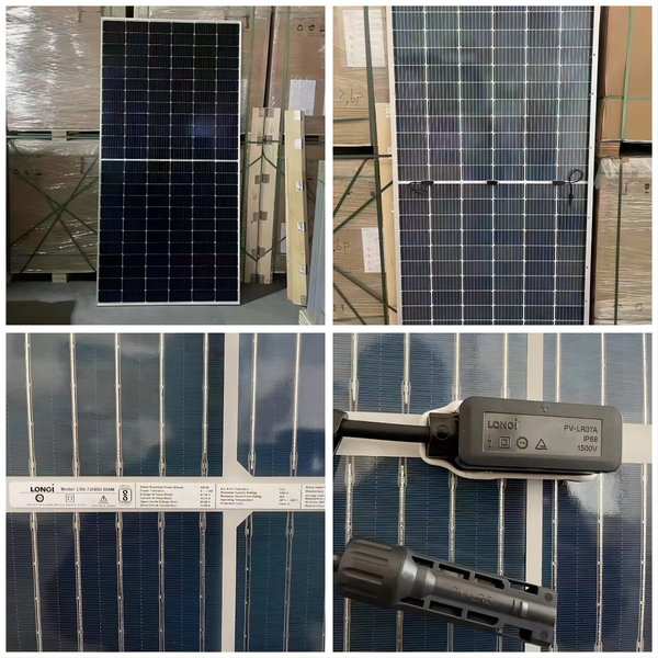 Tấm Pin Longi 570W LR5-72HPH-650M