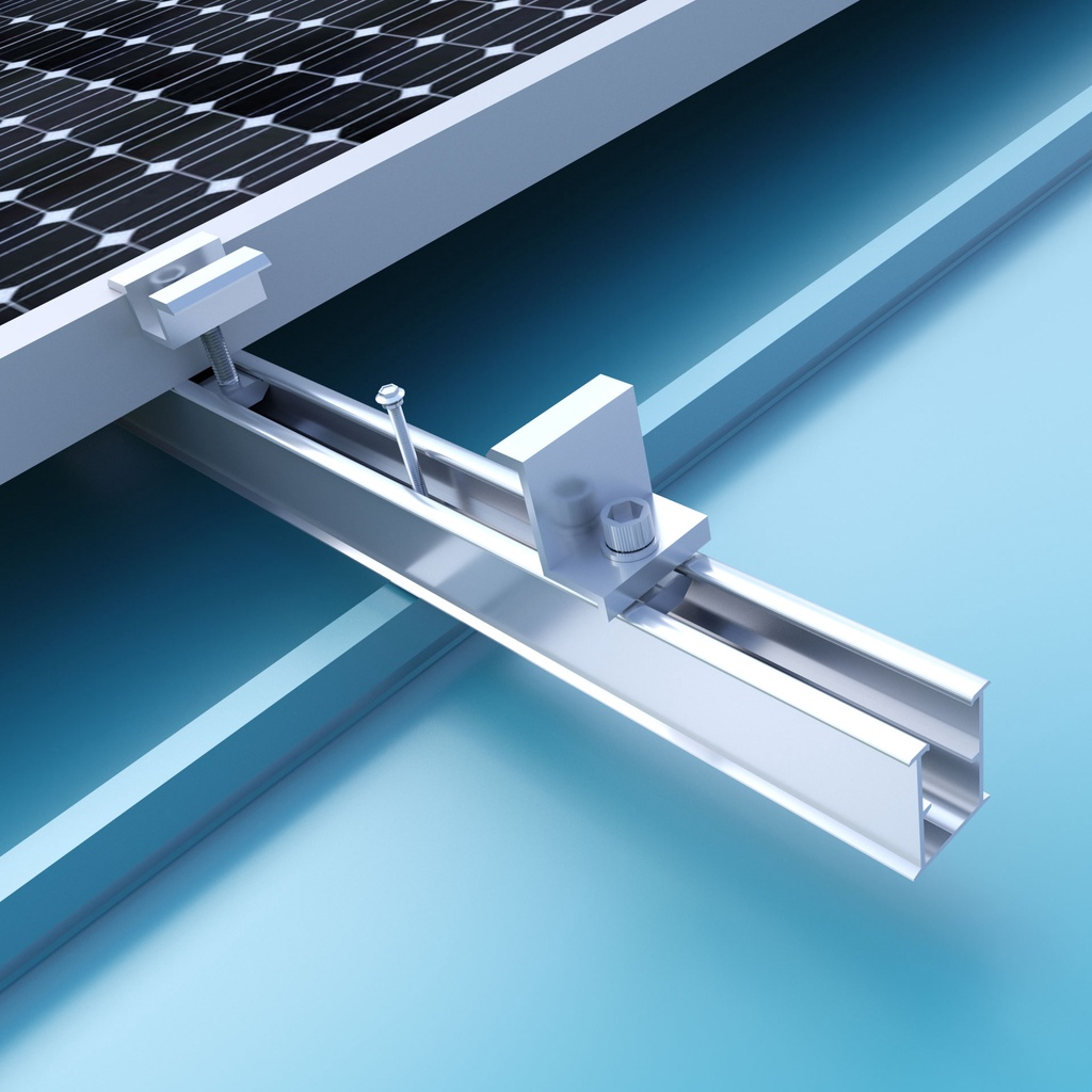 Thanh Ray Mini Lắp Điện Năng Lượng Mặt Trời