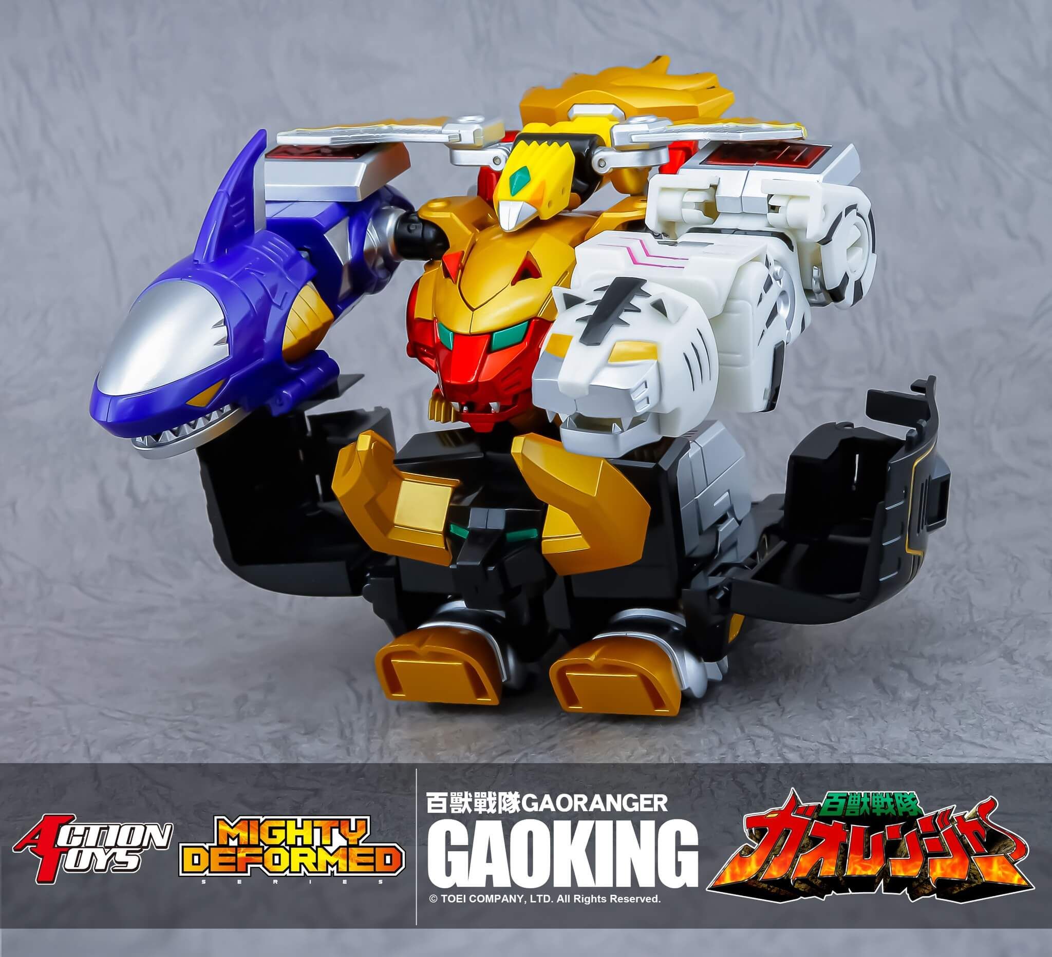  Gao King và Abarenoh Chibi Action Toys - PreOrder 