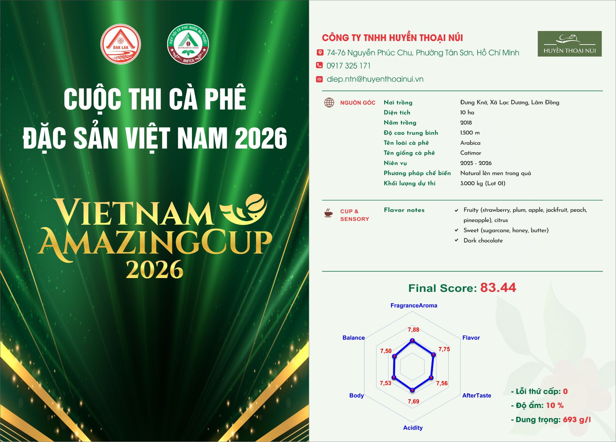  CÔNG TY TNHH HUYỀN THOẠI NÚI 