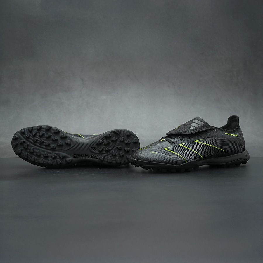 ADIDAS PREDATOR 25 LEAGUE LƯỠI GÀ LẬT TF - JQ1073 - ĐEN/VÀNG CHANH