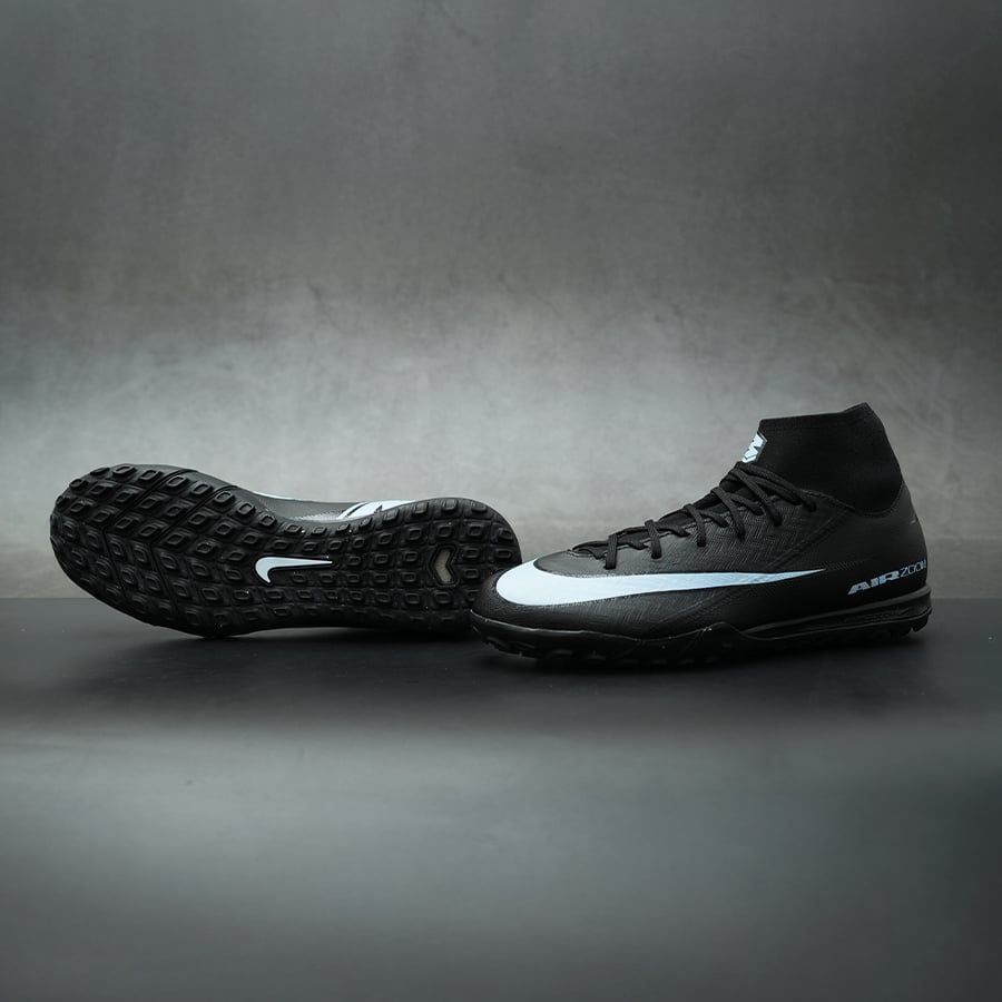 NIKE ZOOM MERCURIAL SUPERFLY 10 ACADEMY TF - FQ8331-001 - ĐEN/XANH