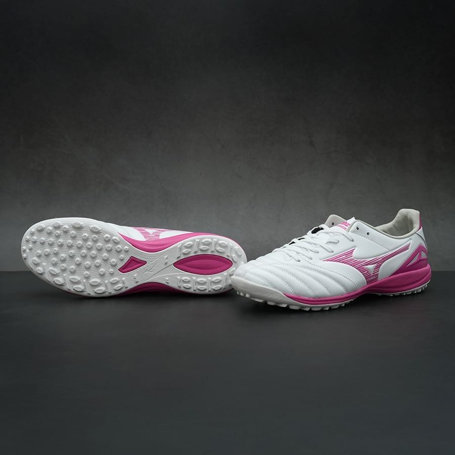 MIZUNO MORELIA NEO IV PRO AS - P1GD263564 - TRẮNG/HỒNG CÁNH SEN