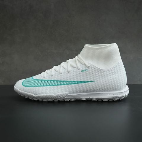 NIKE MERCURIAL SUPERFLY 11 ACADEMY TF - IO1494-102 - TRẮNG/XANH