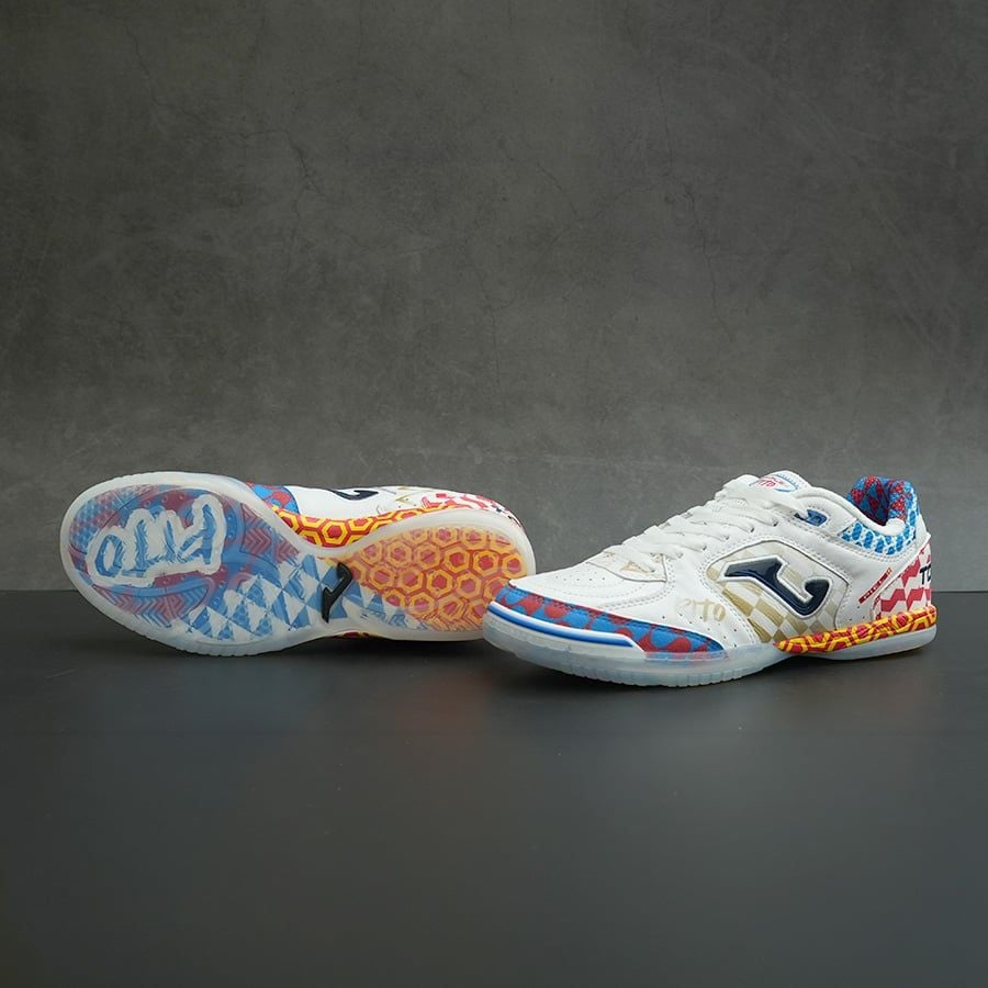 JOMA TOP FLEX PITO BLANCO IN 2652 - TRẮNG/XANH/ĐỎ