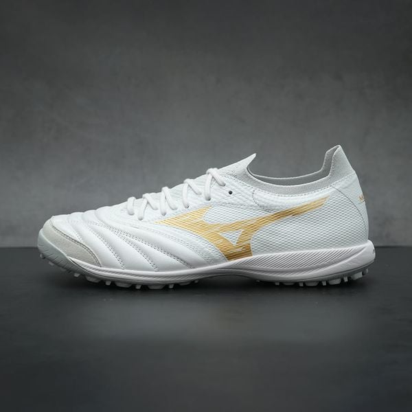 MIZUNO MORELIA NEO SALA β JAPAN TF - Q1GB264050 - TRẮNG/VÀNG