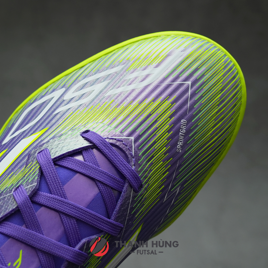 ADIDAS F50 LEAGUE TF - JH7724 - TÍM/TRẮNG/VÀNG