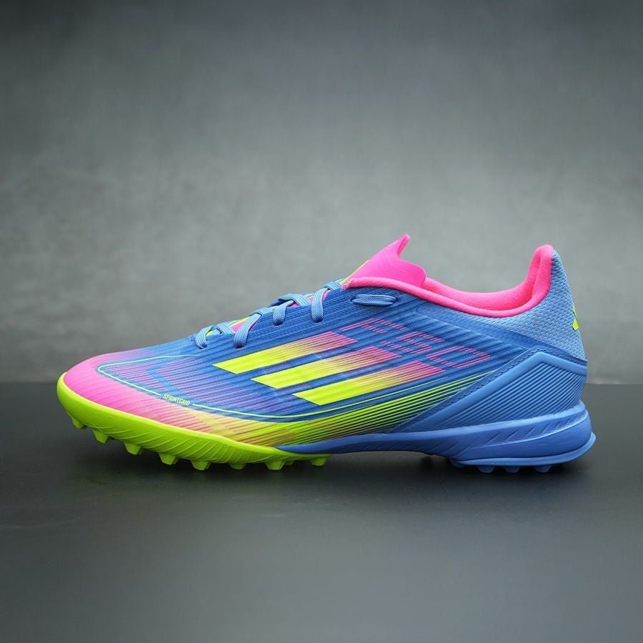 ADIDAS F50 LEAGUE TF - IE1230 - XANH/HỒNG