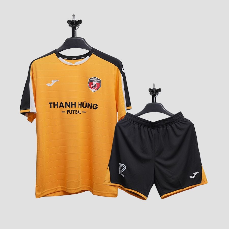 BỘ QUẦN ÁO BÓNG ĐÁ JOMA THANH HÙNG FUTSAL CLUB - 3115FPB019-635 - VÀNG/ĐEN