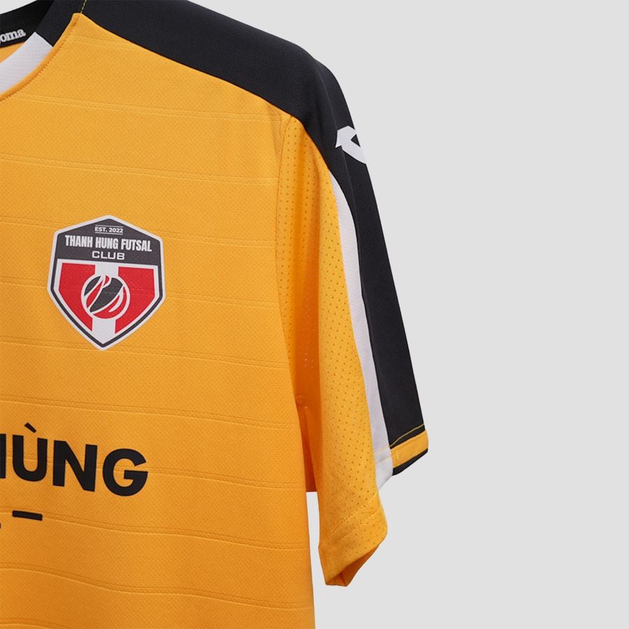 BỘ QUẦN ÁO BÓNG ĐÁ JOMA THANH HÙNG FUTSAL CLUB - 3115FPB019-635 - VÀNG/ĐEN