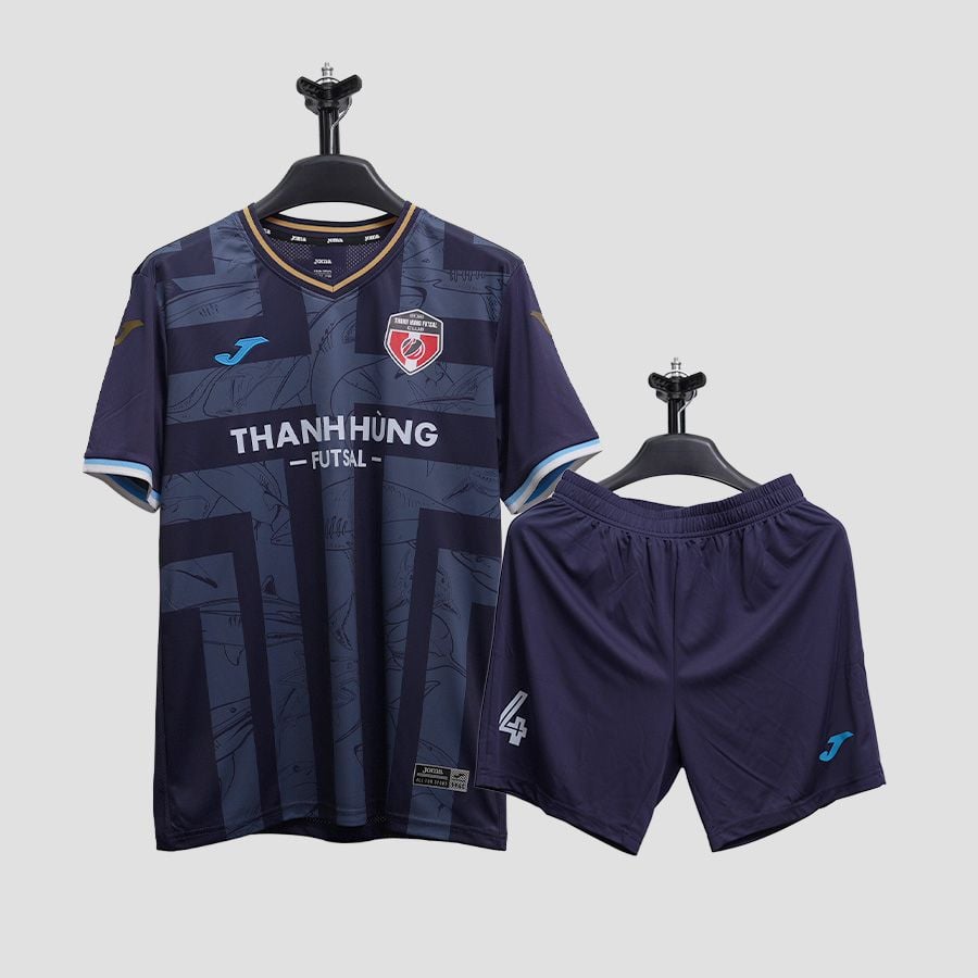 BỘ QUẦN ÁO BÓNG ĐÁ JOMA THANH HÙNG FUTSAL CLUB - 3146FPB049-171 - XANH/ĐEN