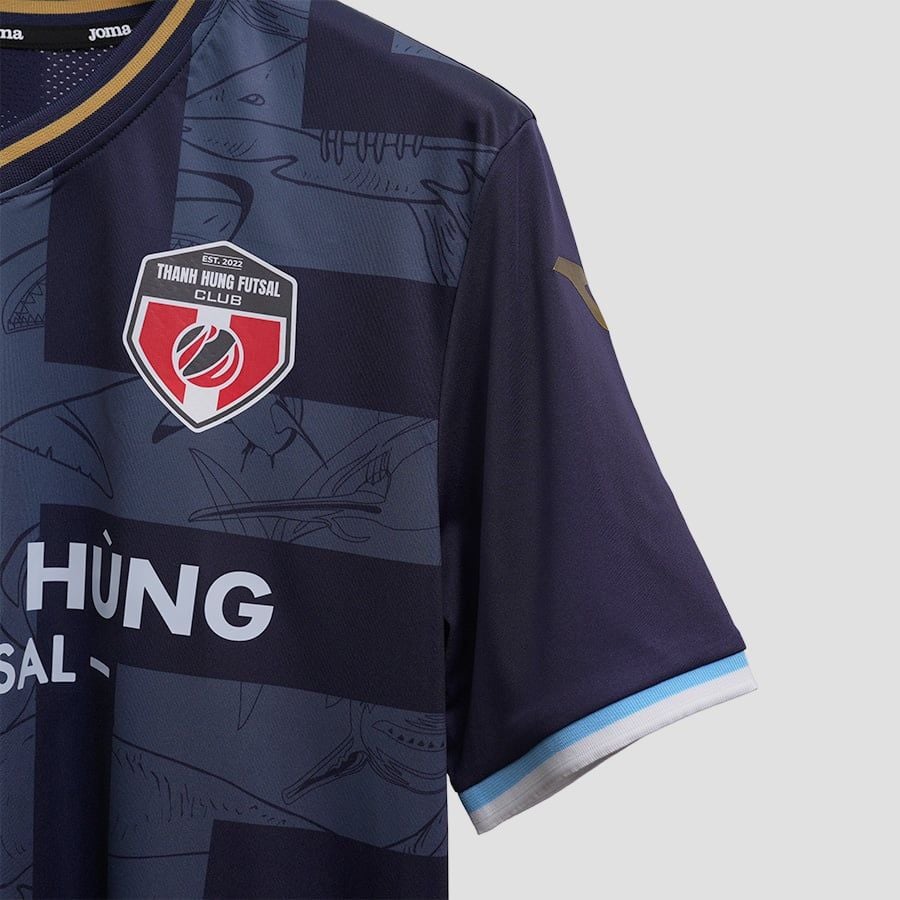 BỘ QUẦN ÁO BÓNG ĐÁ JOMA THANH HÙNG FUTSAL CLUB - 3146FPB049-171 - XANH/ĐEN