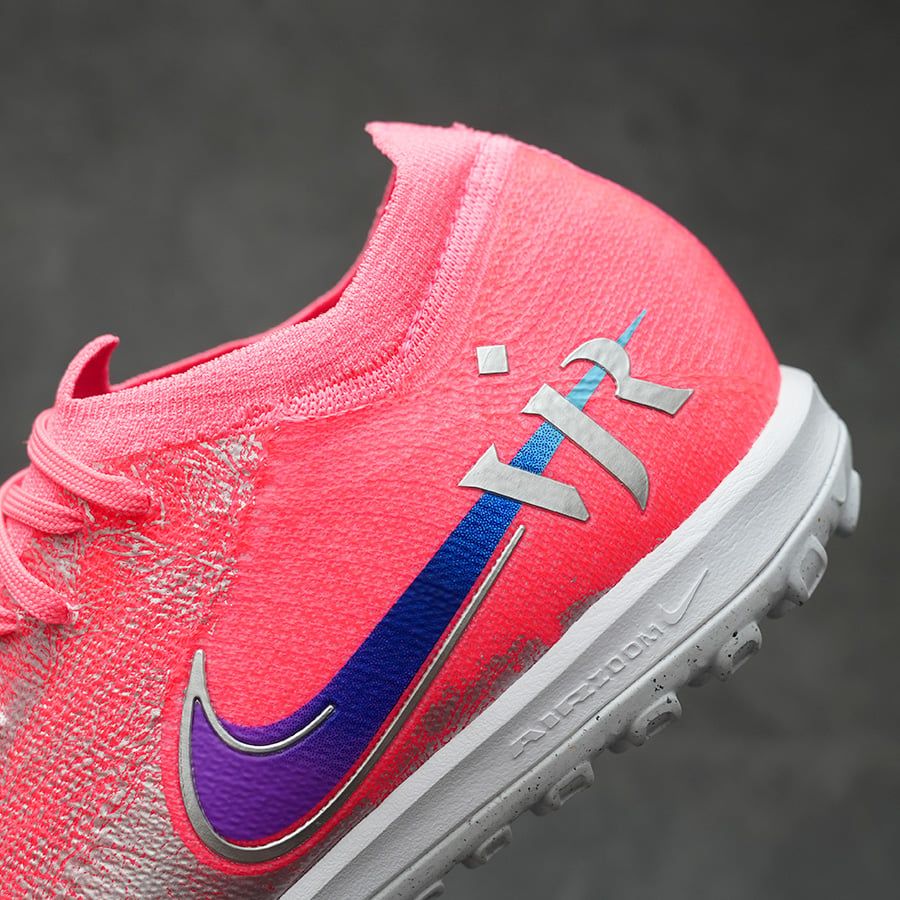 NIKE ZOOM MERCURIAL VAPOR 16 PRO TF VJR - IO9814-640 - HỒNG NEON/XANH