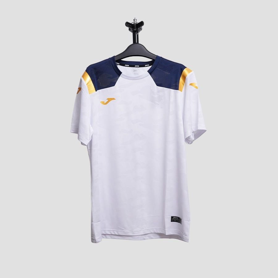 BỘ QUẦN ÁO BÓNG ĐÁ JOMA - 3125FPB001-A28 - TRẮNG/XANH/VÀNG