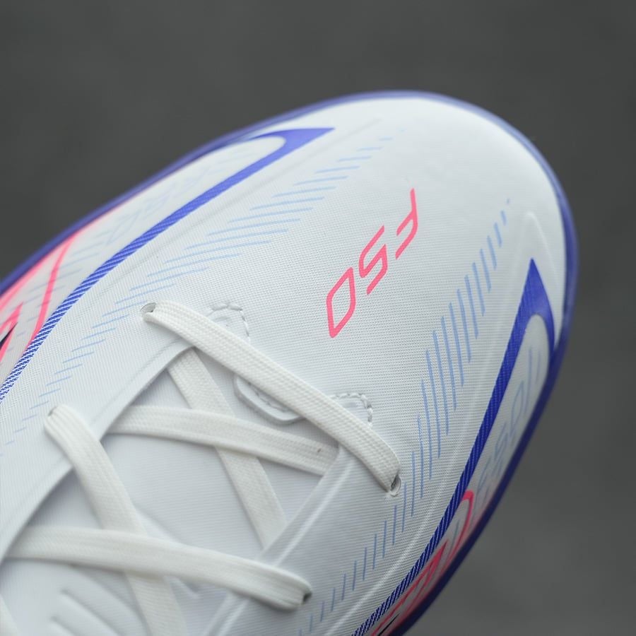ADIDAS F50 HYPERFAST LEAGUE TF - KJ3434 - TRẮNG/HỒNG/TÍM