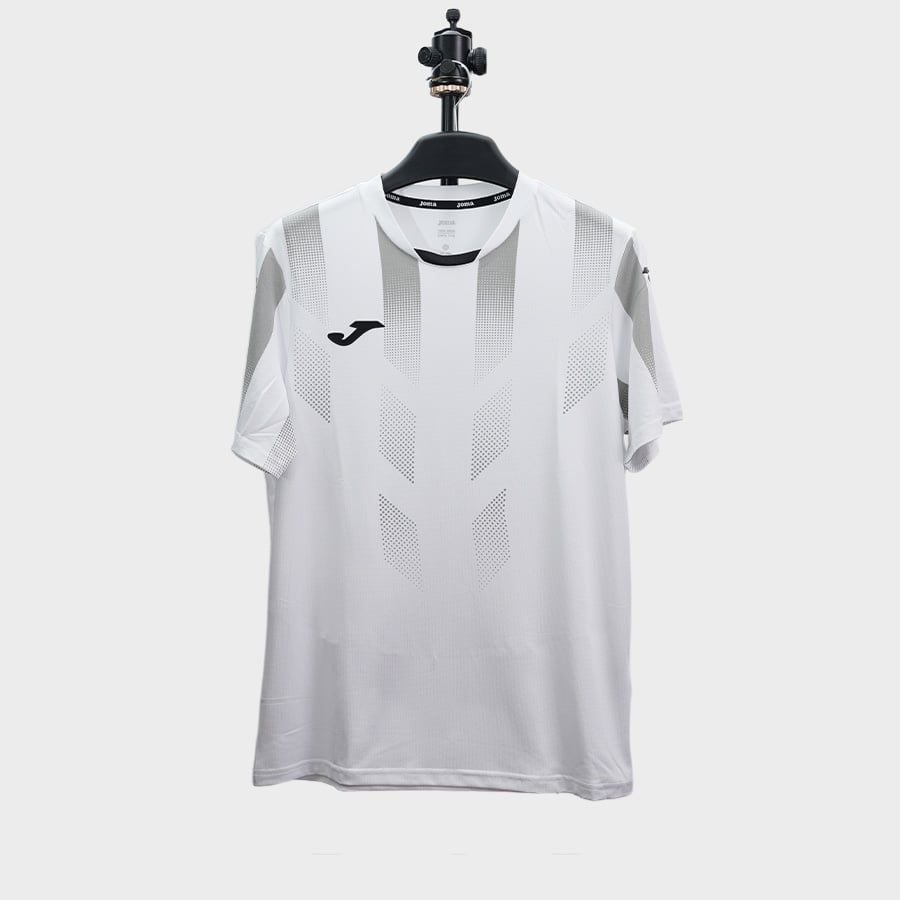 BỘ QUẦN ÁO BÓNG ĐÁ JOMA - 3115FPB003-A26 - TRẮNG/XÁM/ĐEN