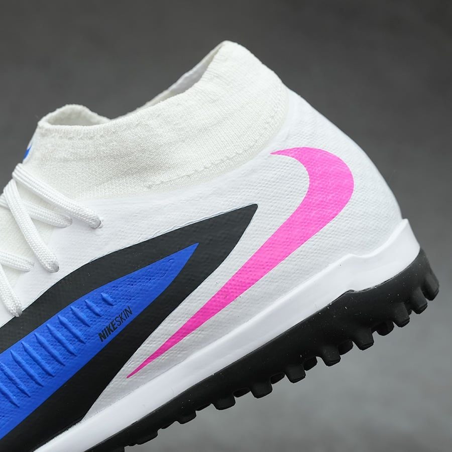 NIKE PHANTOM 6 HIGH ACADEMY TF - HQ2277-446 - XANH/TRẮNG