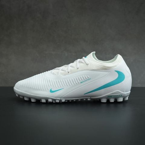 NIKE PHANTOM 6 LOW PRO TF - HJ4123-102 - TRẮNG/XANH NHẠT