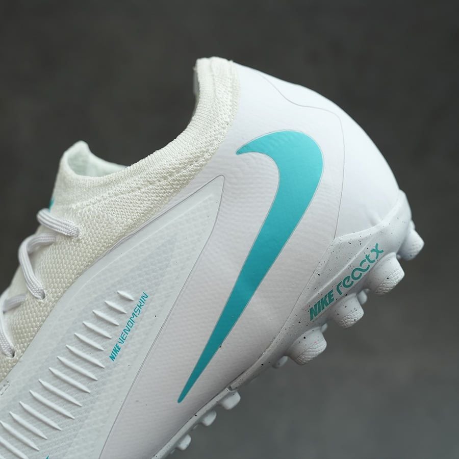 NIKE PHANTOM 6 LOW PRO TF - HJ4123-102 - TRẮNG/XANH NHẠT